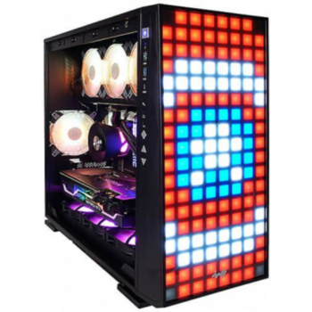 Корпус Inwin CF06CX (309 Gaming) черный без БП ATX 3x120mm 2xUSB3.0 audio