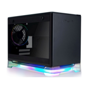 Корпус Inwin CF08A (A1PLUS) черный 650W miniITX 4x120mm 2xUSB3.0 audio