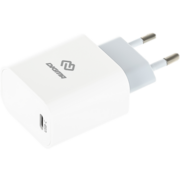 Сетевое зар./устр. Digma DGW2C 20W 3A (PD) USB-C универсальное белый (DGW2C0F010WH)