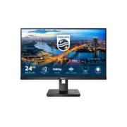 Монитор LCD 23.8'' [16:9] 1920х1080(FHD) IPS, nonGLARE, 75 Hz, 250 cd/m2, H178°/V178°, 1000:1, 50М:1, 16.7M, 4ms, HDMI, DP, USB-C, USB-Hub, Height adj, Pivot, Tilt, Swivel, Speakers, 3Y, Black