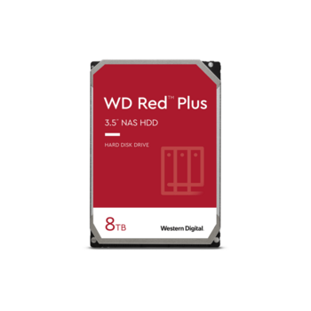 Жесткий диск WD Red Plus™ WD80EFZZ 8ТБ 3,5" 7200RPM 128MB (SATA-III) NAS Edition (замена WD80EFBX)