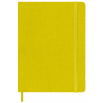 Блокнот Moleskine CLASSIC SILK QP060M6SILK Large 130х210мм обложка текстиль 240стр. линейка твердая обложка желтый