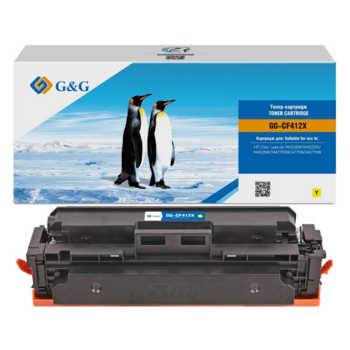 Картридж лазерный G&G GG-CF412X желтый (5000стр.) для HP CLJ M452DW/M452DN/M452NW/M477FDW/477DN/M477NW