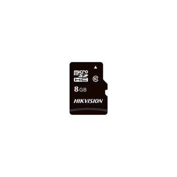 Флеш карта microSDHC 8Gb Class10 Hikvision HS-TF-C1(STD)/8G/Adapter C1 + adapter