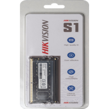 Память DDR4 4Gb 2666MHz Hikvision HKED4042BBA1D0ZA1/4G RTL PC4-21300 CL19 SO-DIMM 260-pin 1.2В Ret