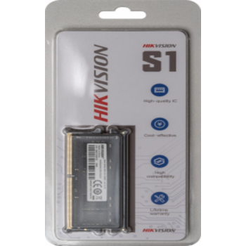 Память DDR4 8Gb 2666MHz Hikvision HKED4082CBA1D0ZA1/8G RTL PC4-21300 CL19 SO-DIMM 260-pin 1.2В Ret