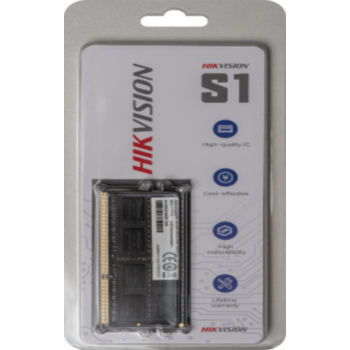 Память DDR3 4Gb 1600MHz Hikvision HKED3042AAA2A0ZA1/4G RTL PC3-12800 CL11 SO-DIMM 204-pin 1.35В Ret