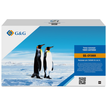 Картридж лазерный G&G GG-CF280X черный (6900стр.) для HP LJ P2035/P2055d/Pro 400 M401/MFP M425