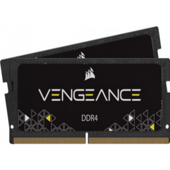 Память DDR4 2x16Gb 3200MHz Corsair CMSX32GX4M2A3200C22 Vengeance RTL PC4-25600 CL22 SO-DIMM 260-pin 1.2В Ret