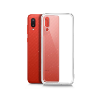 Чехол (клип-кейс) BoraSCO для Samsung Galaxy A02 Silicone Case прозрачный (39905)