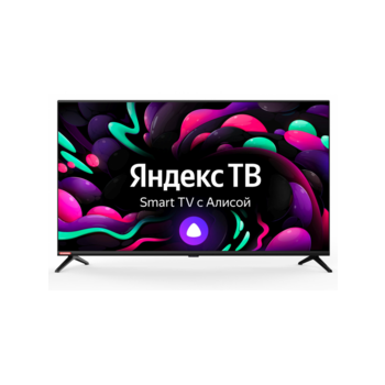 Телевизор LED Starwind 40" SW-LED40SG300 Яндекс.ТВ Frameless черный FULL HD 60Hz DVB-T DVB-T2 DVB-C DVB-S DVB-S2 USB WiFi Smart TV