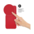 Чехол (клип-кейс) DF для Xiaomi 12 Pro xiOriginal-30 красный (XIORIGINAL-30 (RED))