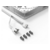 Case Fan ID-Cooling WF-14025-XT WHITE V2 140x140mm 4pin PWM White V2