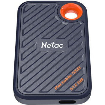 Внешний твердотельный накопитель Netac ZX20 USB 3.2 Gen 2 Type-C External SSD 512GB, NT01ZX20-512G-32BL