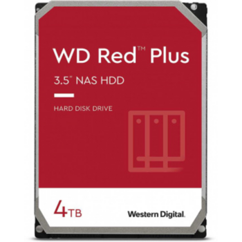 Жесткий диск WD SATA-III 4Tb WD40EFZX NAS Red Plus (5400rpm) 128Mb 3.5"