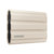 Внешние HDD и SSD Внешние HDD и SSD/ Samsung External SSD T7 Shield, 2TB, Type C-to-C/A, USB 3.2 Gen2, R/W 1050/1000MB/s, IP65, 88x59x13mm, 98g, Beige (12 мес.)