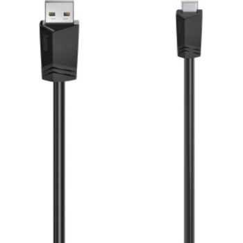 Кабель Hama H-200606 00200606 ver2.0 USB A (m) USB Mini B (m) 1.5м черный