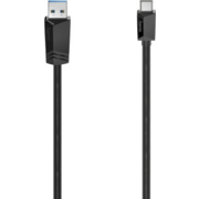 Кабель Hama H-200657 00200657 ver3.2 USB Type-C USB A(m) 1м черный