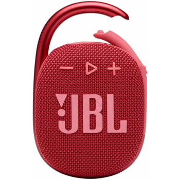 Колонка порт. JBL Clip 4 красный 5W 1.0 BT 15м 500mAh (JBLCLIP4RED)