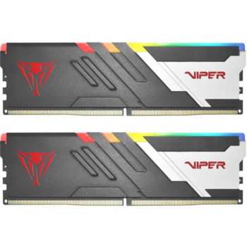 Память DDR5 2x16Gb 6200MHz Patriot PVVR532G620C40K Viper Venom RGB RTL Gaming PC5-49600 CL40 DIMM 288-pin 1.35В kit с радиатором Ret