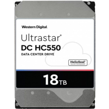 Жесткий диск WD SATA-III 18Tb 0F38459 WUH721818ALE6L4 Server Ultrastar DC HC550 (7200rpm) 512Mb 3.5"