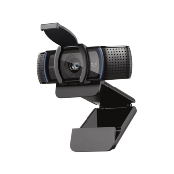 Камера Web Logitech HD Pro Webcam C920S черный 3Mpix (1920x1080) USB2.0 с микрофоном для ноутбука (960-001252)