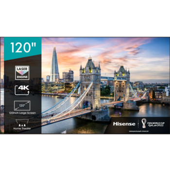 Телевизор Laser Hisense 120" БАНДЛ ID 1881572 черный