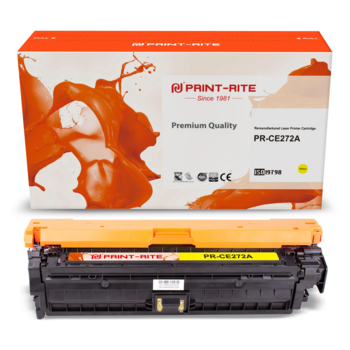 Картридж лазерный Print-Rite TRH863CPU1J PR-CE272A CE272A желтый (15000стр.) для HP LJ Ent CP5525