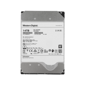 Жесткий диск WD SATA-III 14TB 0F31284 WUH721414ALE6L4 Server Ultrastar DC HC530 512E (7200rpm) 512Mb 3.5"