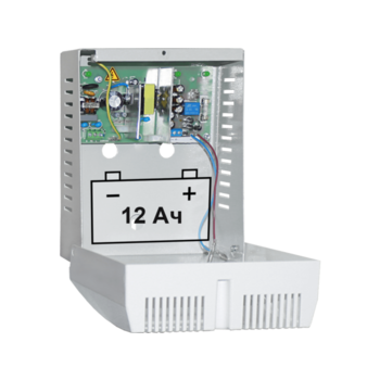 ИБП СКАТ-1200 И7 исп.1 (СКАТ ИБП-12/4-12) источник питания 12В 4А корпус АКБ 12 Ач хол.