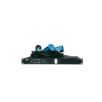 ELEMY RACK ATS, 1U, 220B, 32A, LED, in (2) IEC309, out (1) IEC309