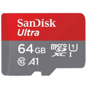 Карта Памяти SanDisk 64GB Ultra® microSDXC 120MB/s A1 Class 10 UHS-I