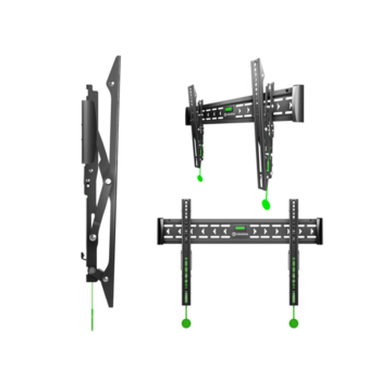 Наклонный кронштейн ONKRON TM6 чёрный