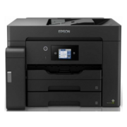 МФУ струйный Epson M15140 (C11CJ41404/ C11CJ41402) A3+ Duplex Net WiFi USB черный