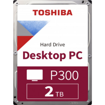 Жесткий диск Toshiba Original SATA-III 2Tb HDWD320UZSVA Desktop P300 (7200rpm) 256Mb 3.5"