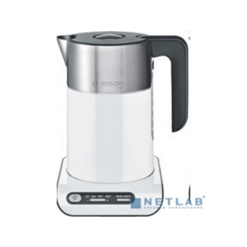 Чайник BOSCH Чайник BOSCH/ РОЗНИЧНЫЙ ЭКСКЛЮЗИВ!! Styline Чайник белый, 2400Вт, нерж сталь/пластик