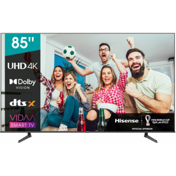 Телевизор LED Hisense 85" 85A6BG 6 черный 4K Ultra HD 60Hz DVB-T DVB-T2 DVB-C DVB-S DVB-S2 WiFi Smart TV