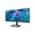 Монитор LCD 34'' 21:9 3440x1440(UWQHD) VA, nonGLARE, 75 Гц, 300cd/m2, H178°/V178°, 4000:1, 80M:1, 16,7 миллионов цветов, 4ms, 2xHDMI, DP, USB-Hub, Height adj, Tilt, Swivel, Speakers, 3Y, Black