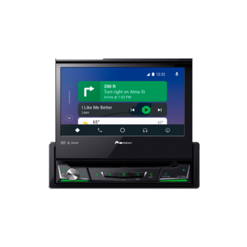 Автомагнитола CD DVD Pioneer AVH-Z7250BT 1DIN 4x50Вт