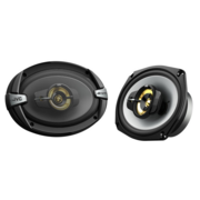 Колонки автомобильные JVC CS-DR693HP 600Вт 85дБ 4Ом 15x23см (6x9дюйм) (ком.:2кол.) коаксиальные трехполосные