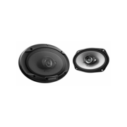 Колонки автомобильные Kenwood KFC-S6966 400Вт 91дБ 4Ом 16x23см (6x9дюйм) (ком.:2кол.) коаксиальные трехполосные