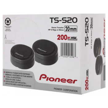 Колонки автомобильные Pioneer TS-S20 200Вт 92дБ 8Ом 2см (ком.:2кол.) твитер