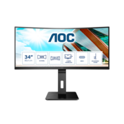 Монитор LCD 34'' 21:9 3440x1440(UWQHD) VA, Curved, nonGLARE, Нет, 100 Гц, 300cd/m2, H178°/V178°, 3000:1, 50M:1, 16,7 миллионов цветов, 1ms, HDMI, DP, USB-Hub, Height adj, Pivot, Tilt, Swivel, Speakers, Audio out, 3Y, Black