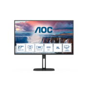 Монитор LCD 27'' [16:9] 1920х1080(FHD) IPS, nonGLARE, Нет, 75 Гц, 300cd/m2, H178°/V178°, 1000:1, 20M:1, 16,7 миллионов цветов, 1ms, VGA, HDMI, DP, USB-Hub, Height adj, Tilt, Swivel, Speakers, Curved, 2Y, Black