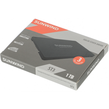 Накопитель SSD SunWind SATA III 1Tb SWSSD001TS2T ST3 2.5"