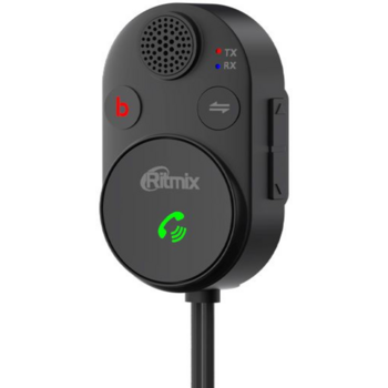 Автомобильный FM-модулятор Ritmix BTR-200 черный BT USB (80002461)