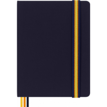 Блокнот Moleskine LIMITED EDITION K-WAY SKQP060KWBLUEK89 Large 130х210мм обложка текстиль 240стр. слоновая кость страницы линейка синий