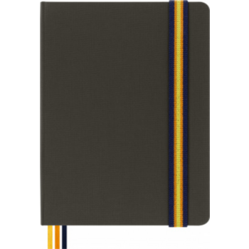 Блокнот Moleskine LIMITED EDITION K-WAY SKQP062KWGREENWMR Large 130х210мм обложка текстиль 240стр. слоновая кость страницы нелинованный зеленый