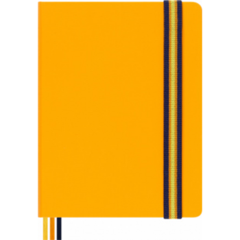 Блокнот Moleskine LIMITED EDITION K-WAY SKQP062KWORANGE026 Large 130х210мм обложка текстиль 240стр. слоновая кость страницы нелинованный оранжевый