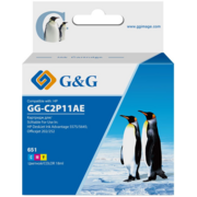 Картридж струйный G&G GG-C2P11AE 651 многоцветный (18мл) для HP DeskJet 5575/5645